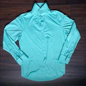 Mizzenandmain green spinnaker button down trim